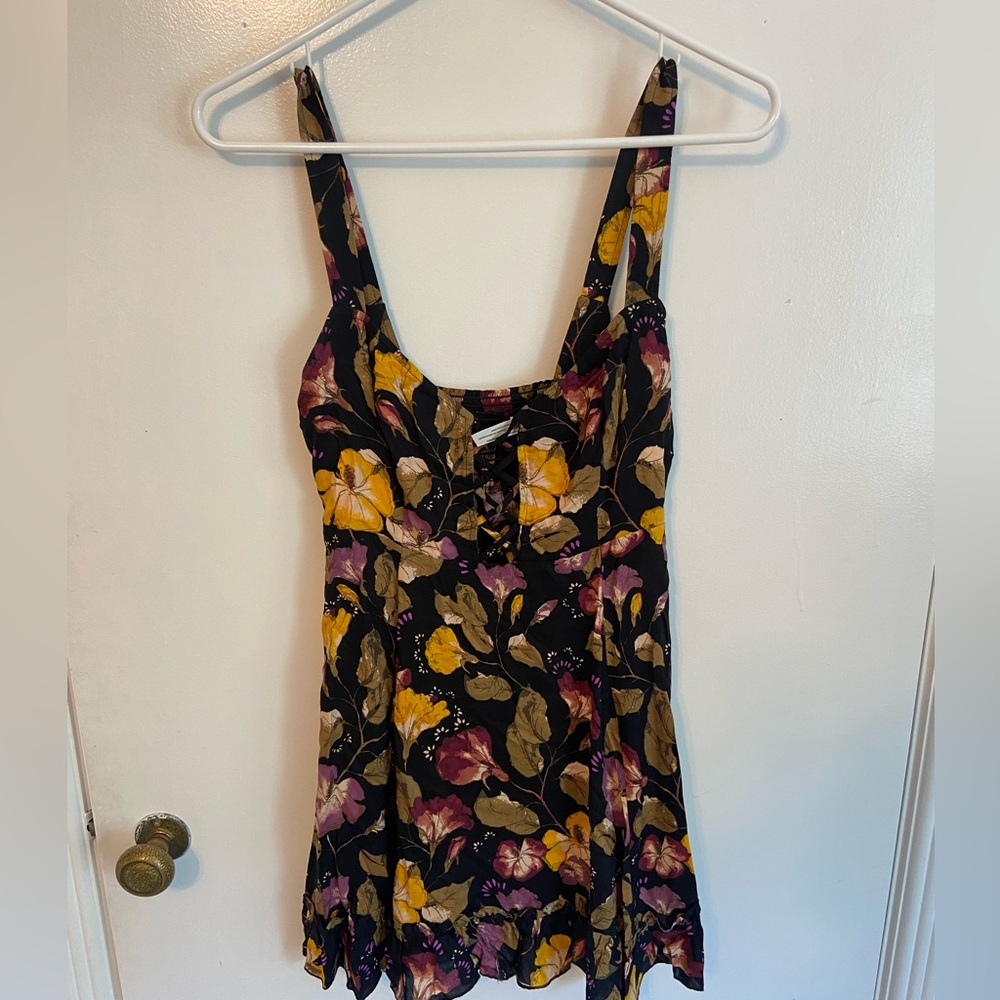 Floral free people mini dress